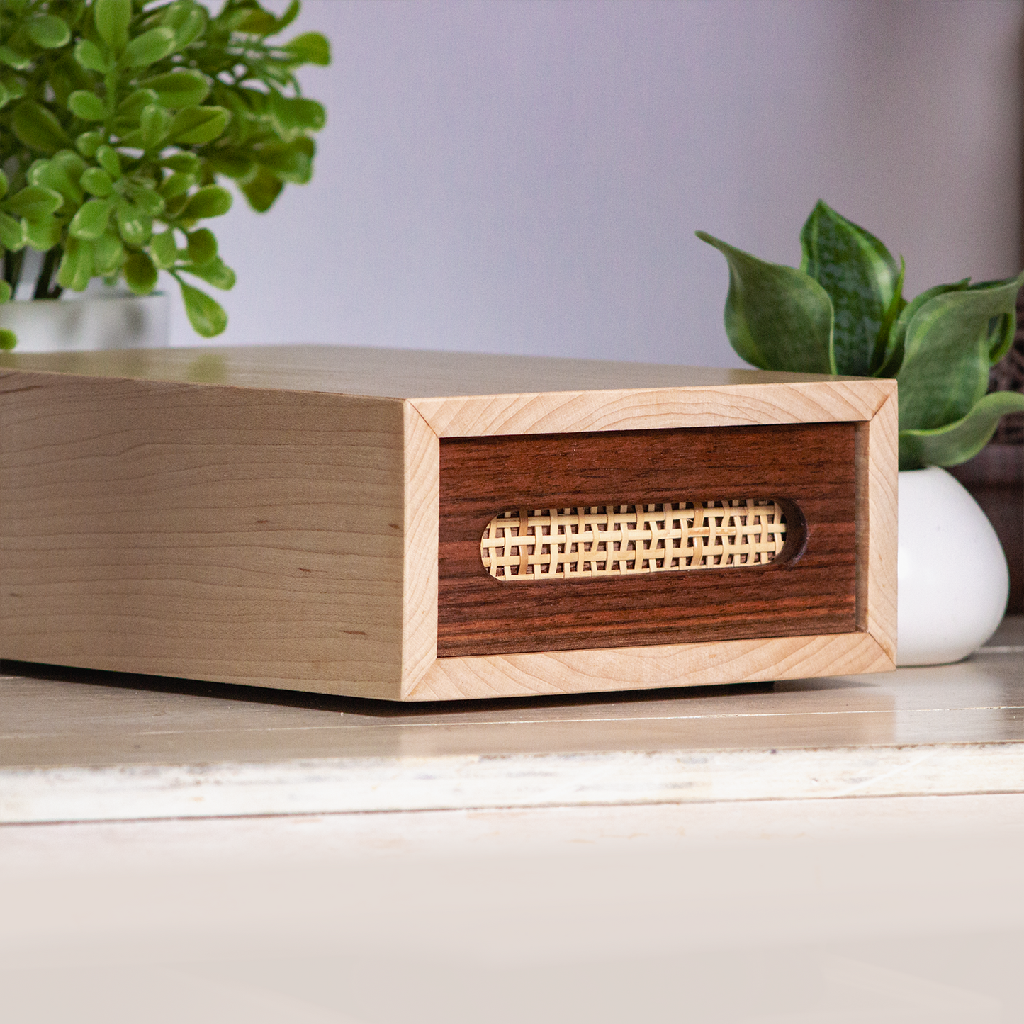 Wooden Desktop Drawer Organizer