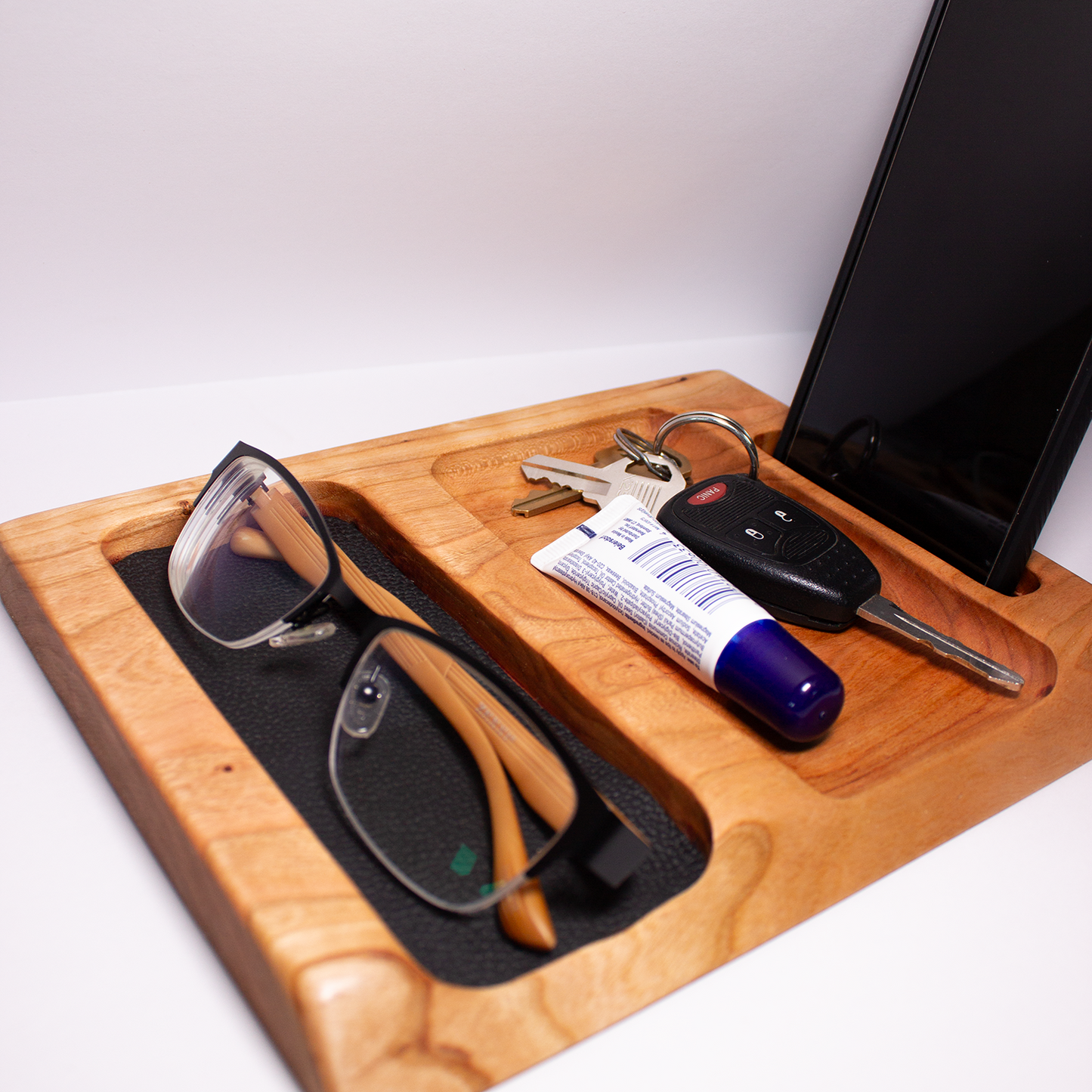 Wood Valet Tray - Cherry